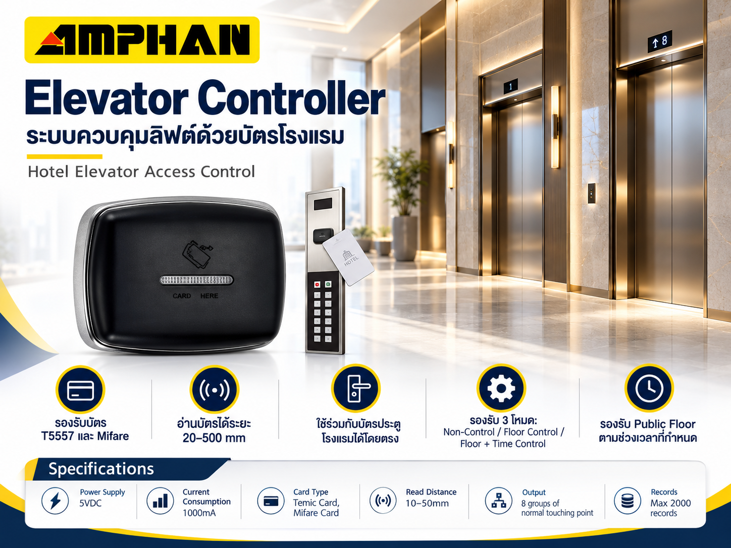 Hotel Elevator Access Control